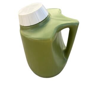 Vintage Thermos Insulated Server Beverage Jug Green hot or Cold Drink 2 qt.